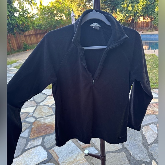 Eddie Bauer black sweater. Size medium. Super warm. - Picture 2 of 3